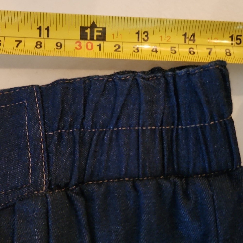 Koret City Blue Skirt Womens Size Jean Denim Blue Button-Down Maxi Vintage - Picture 6 of 8